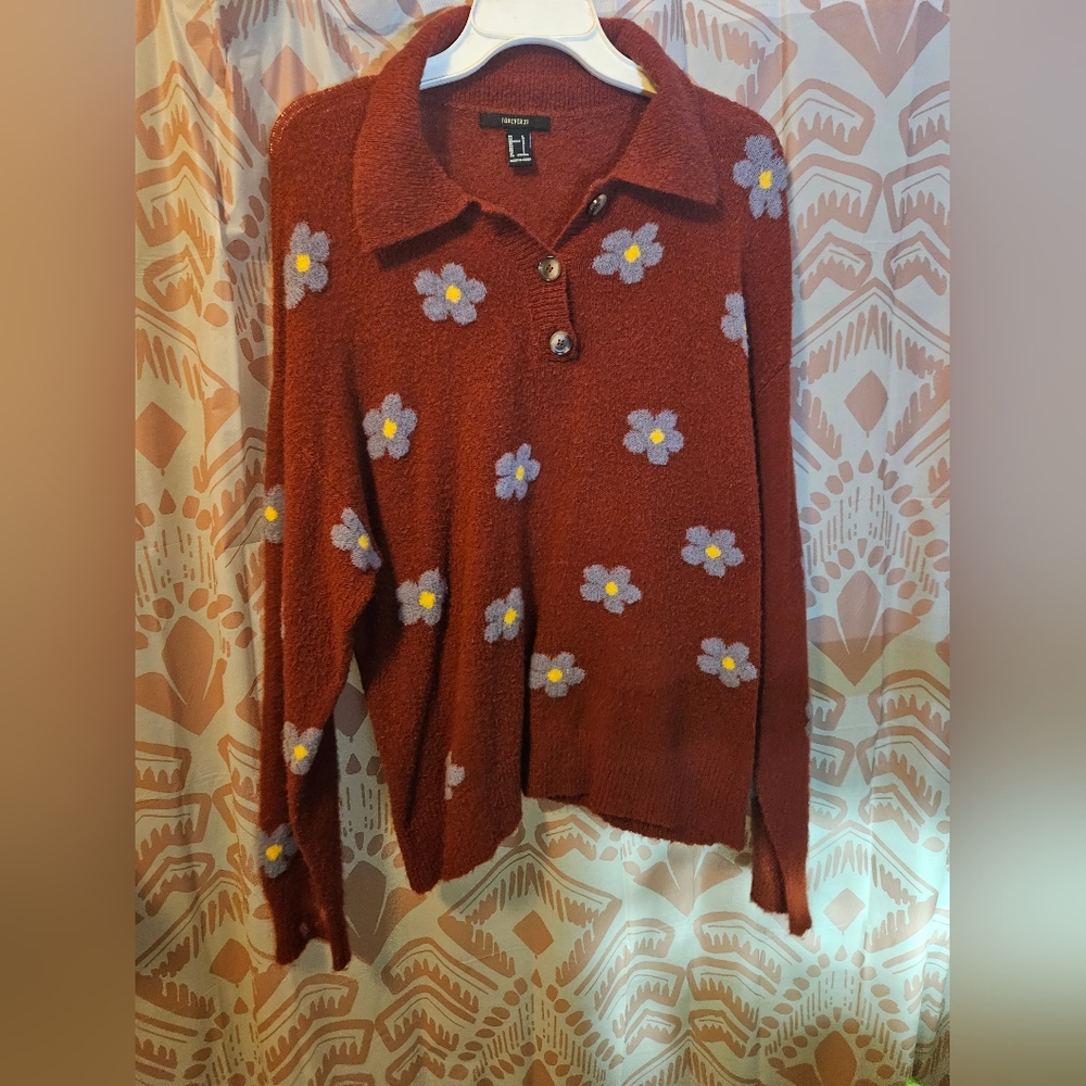 Soft Knit Daisy Sweater